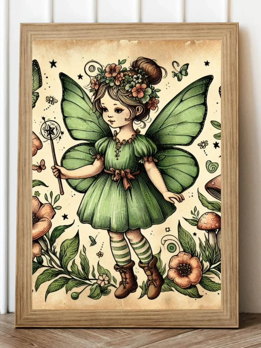 Wall art decor  fairy